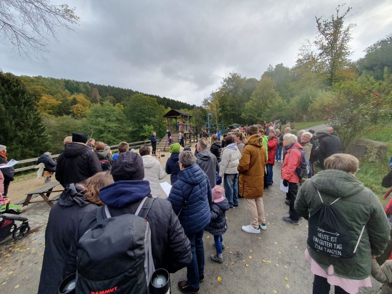 Kooperationsgottesdienst im Wildpark Gersfeld 2024