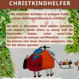 Seien auch Sie ein Christkindhelfer